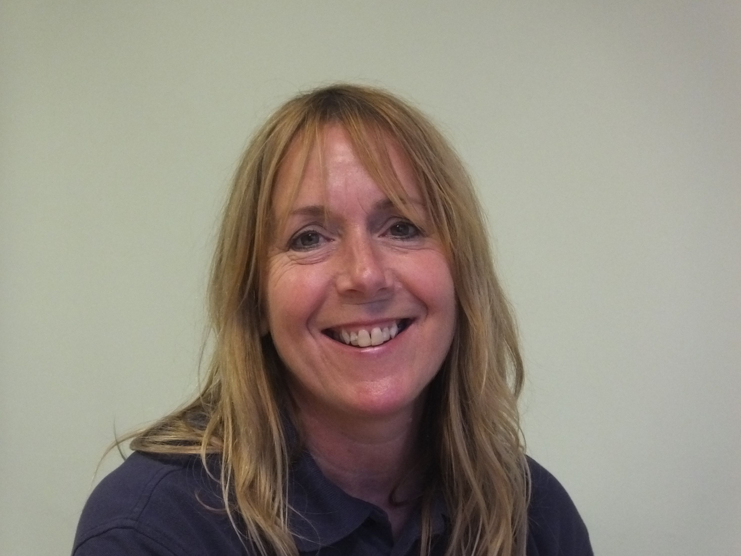Mrs Arundell smiling