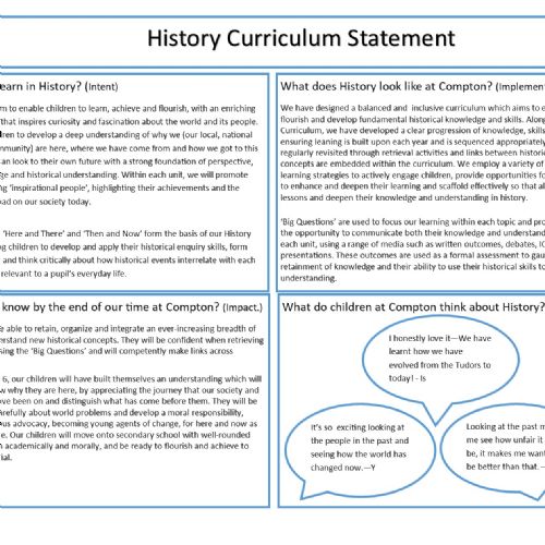 History Curriculum Statement